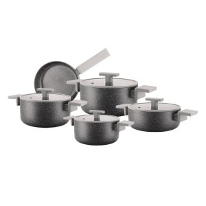 سرویس ۹ پارچه گرانیت طوسی مدل استیما کد ۴۳۲۰