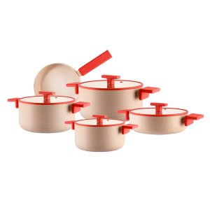 سرویس ۹ پارچه گرانیت کرم مدل استیما کد ۴۳۲۳