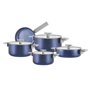 سرویس ۹ پارچه گرانیت سرمه ای مدل استیما کد ۴۳۲۵